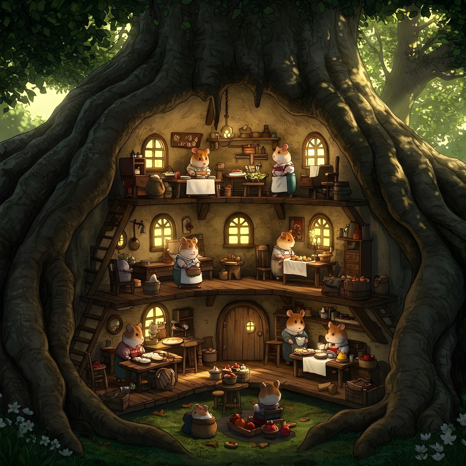 Hamsters' Hearth 🛖 02