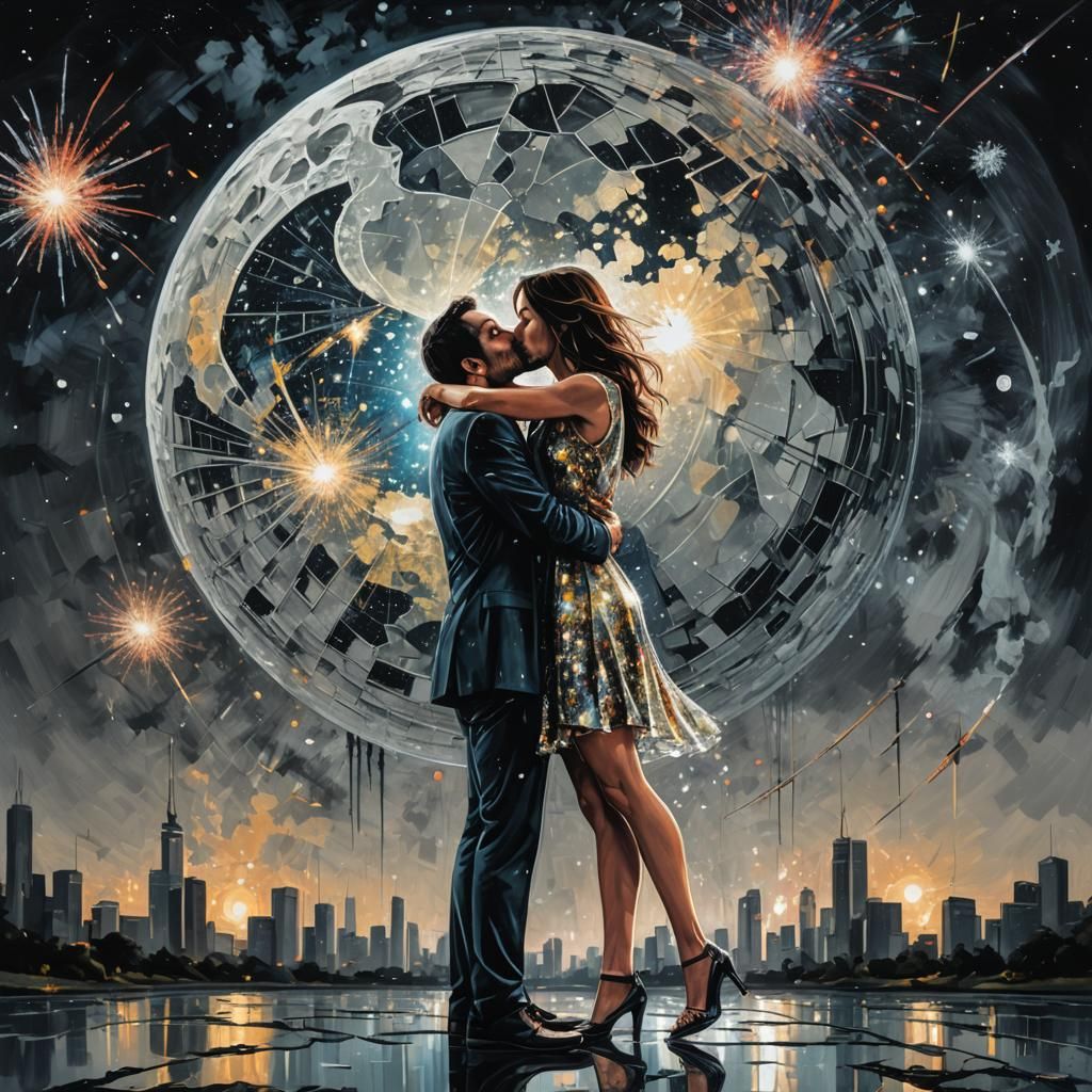 Cosmic Kiss  by @Robert Stanhope