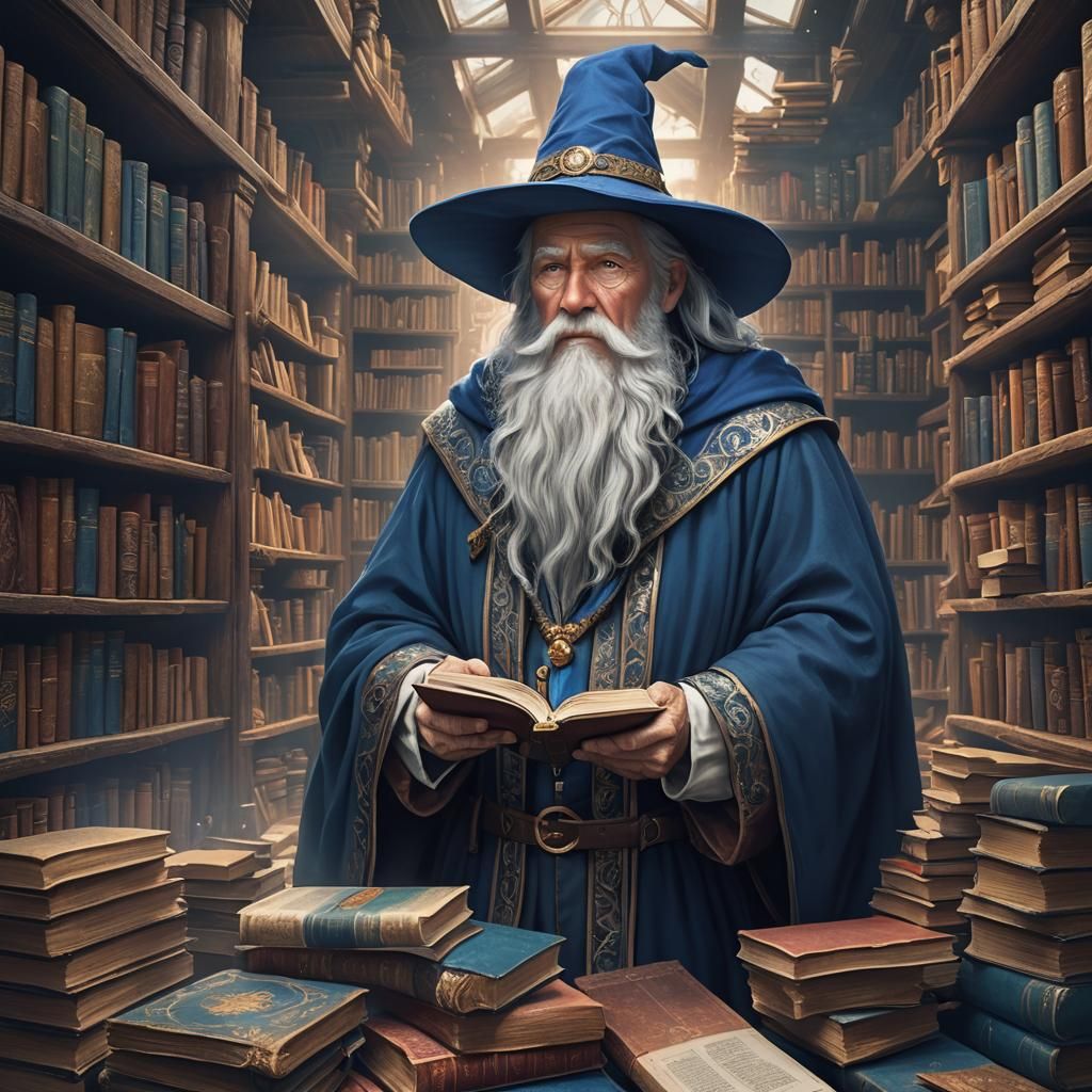 Mark the Blue Wizard