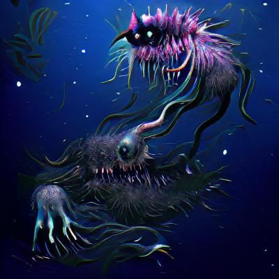 deep sea monster