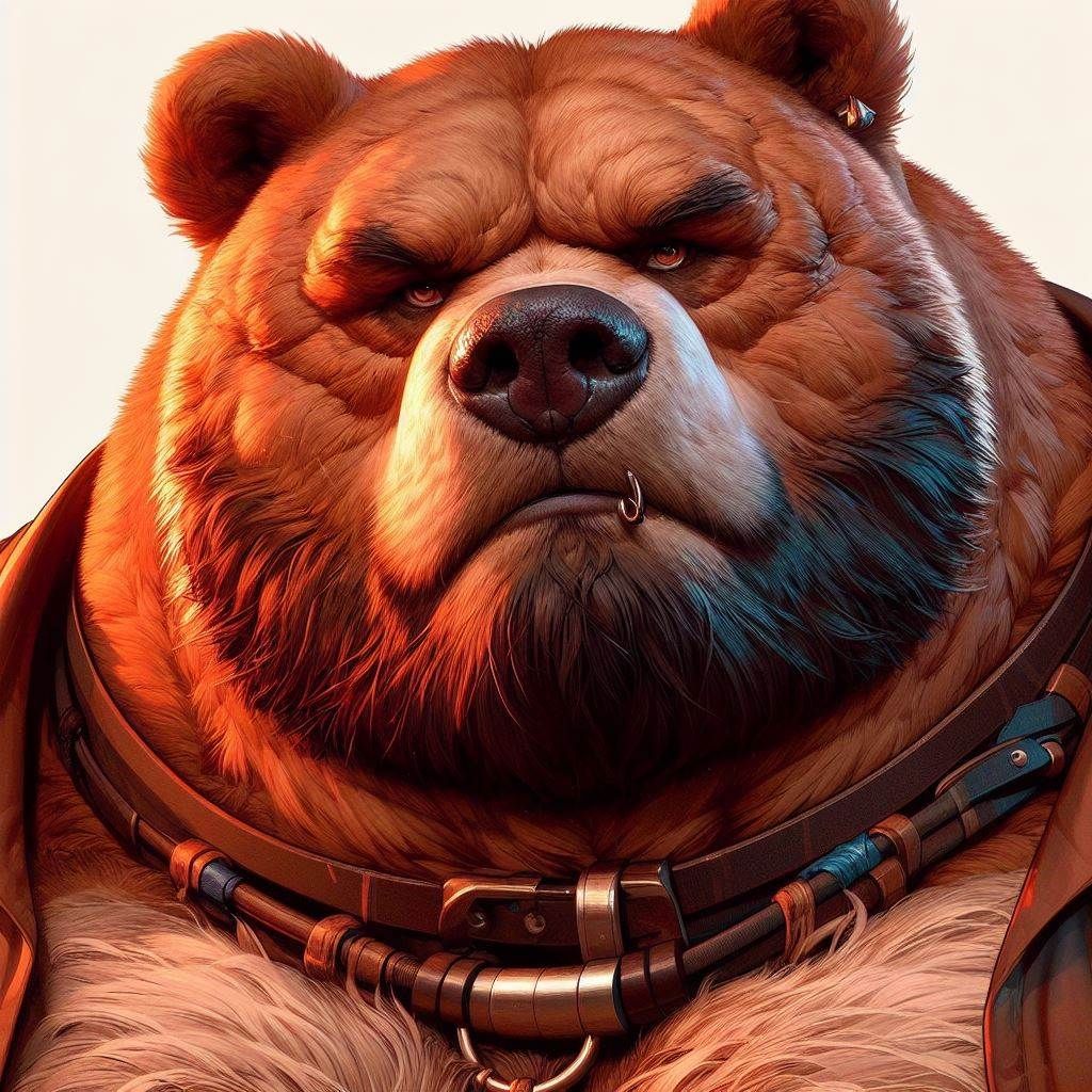 Magnificent Bear Character concept art