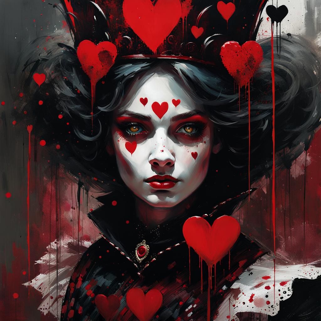 Queen of Hearts,♥️