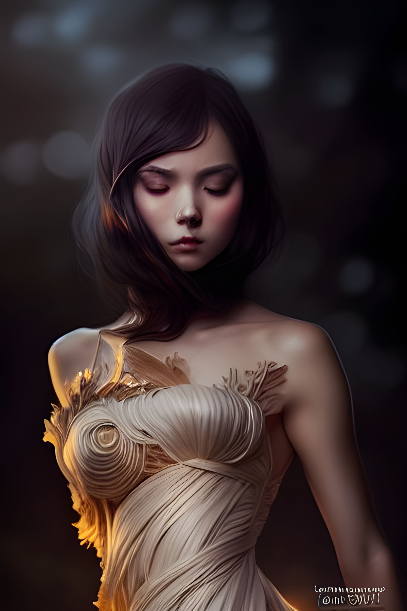 Beauty in silk