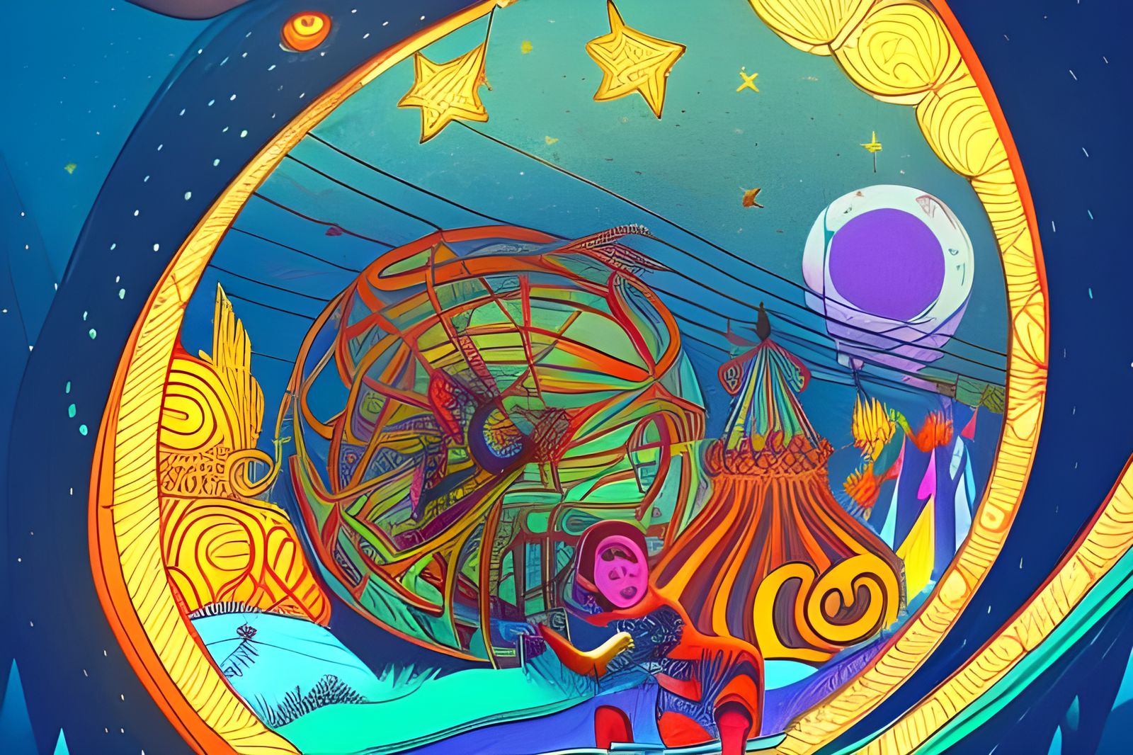 Psychedelic Renegade Circus performance
