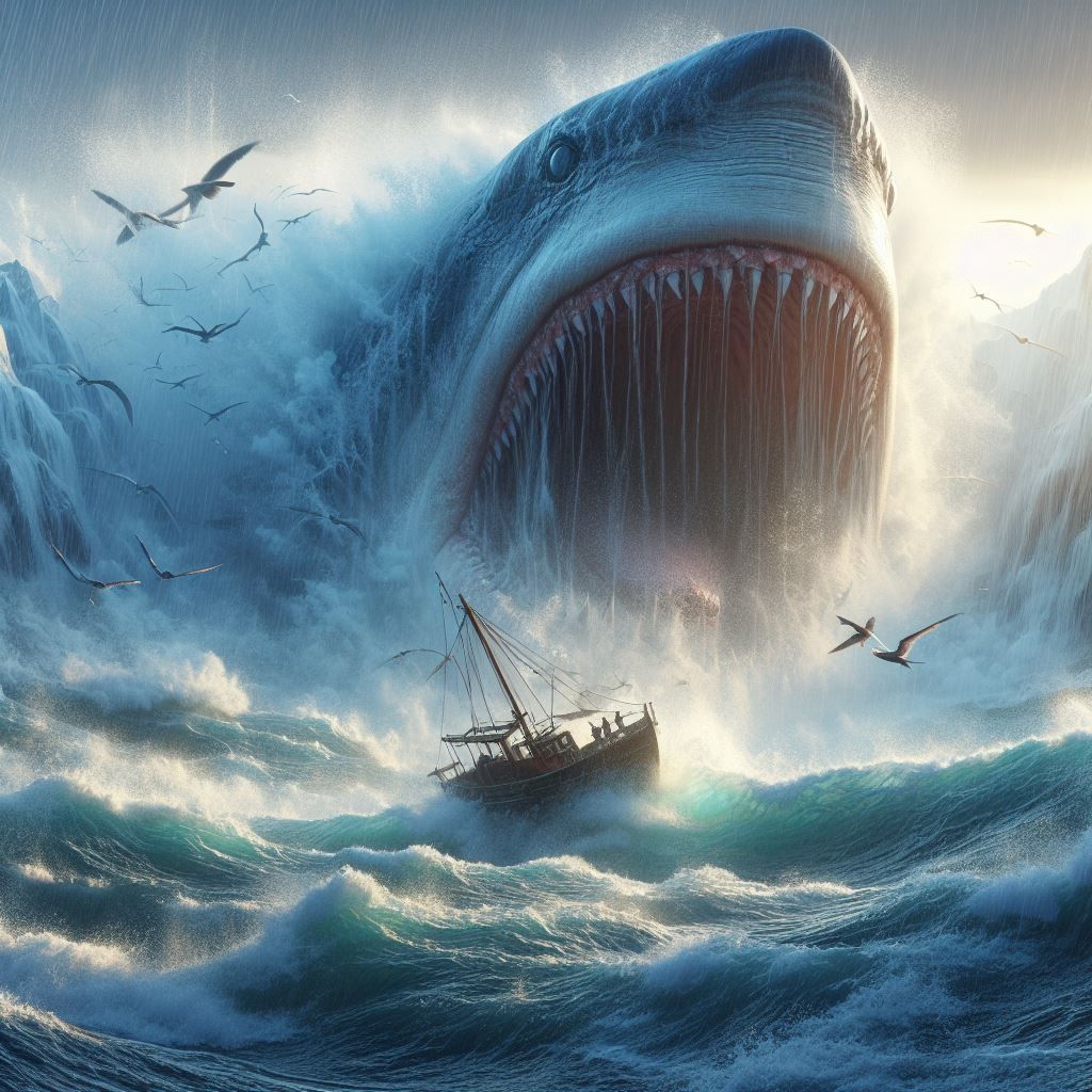 I'm hungry megalodon