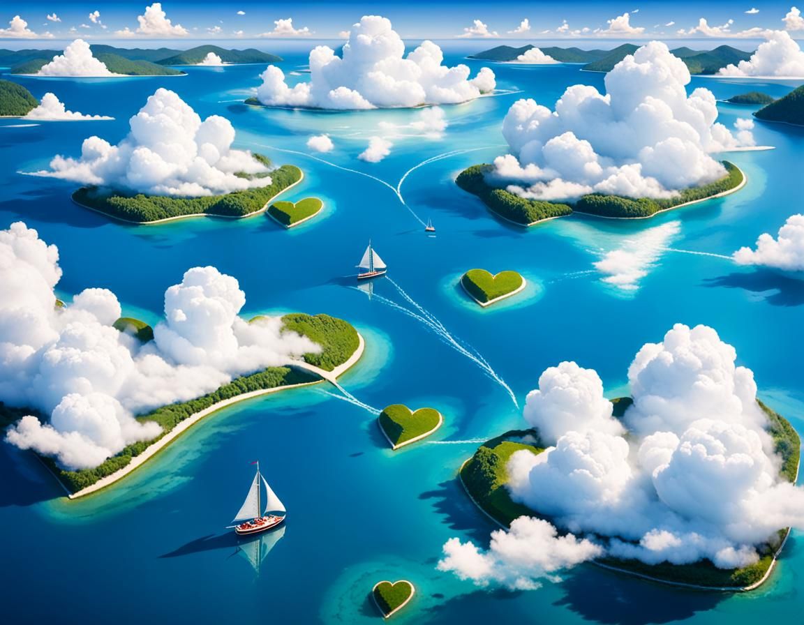 You Give Me Hearts on this YOU are TOO Kind-Islands in the S...