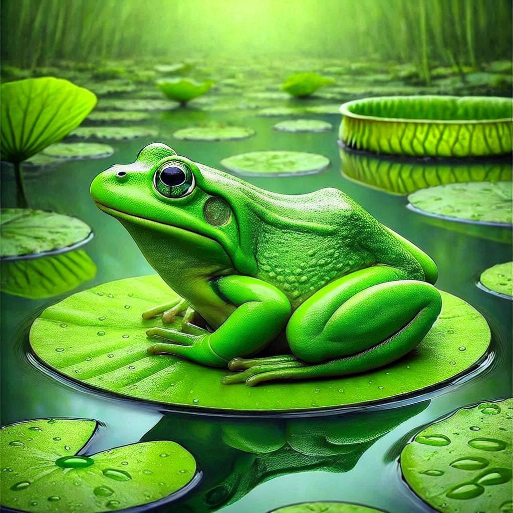 Green frog