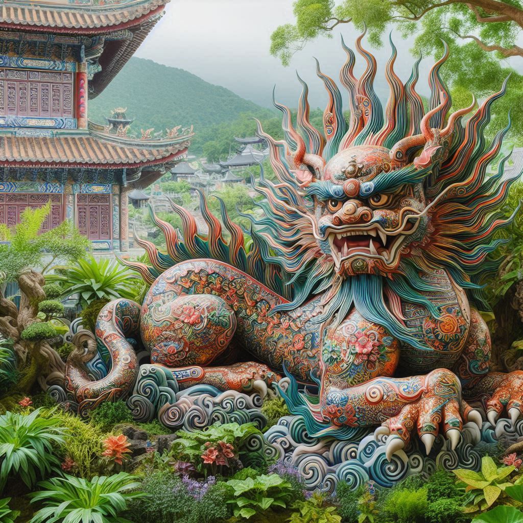 Artistic 饕餮 Taotie