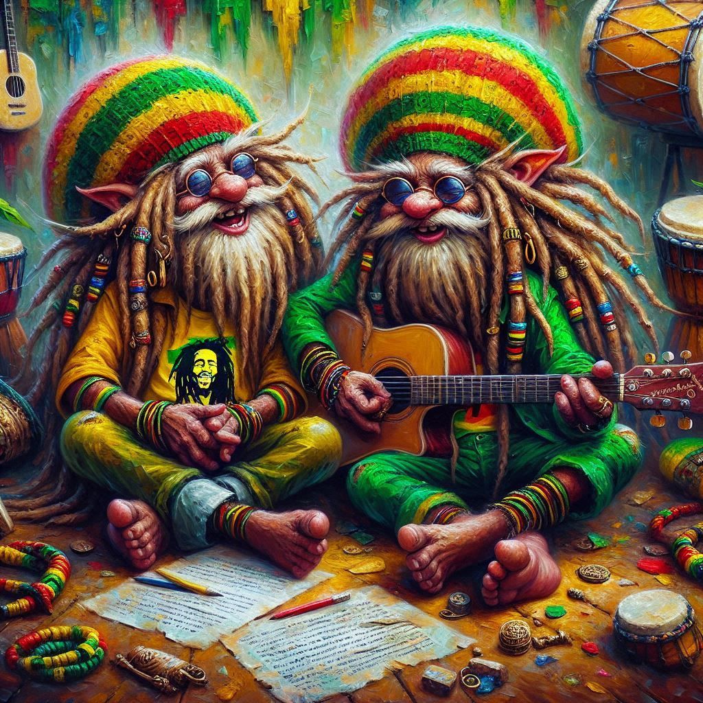 Enjoying the reggae