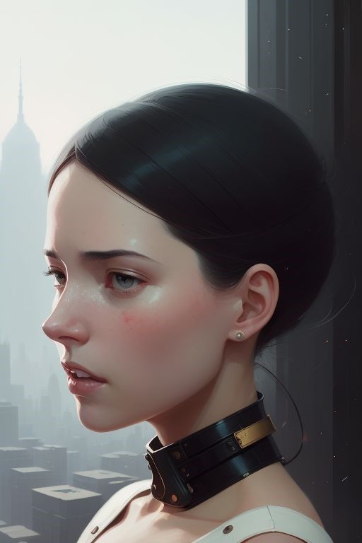 Collared Princess - AI Generated Artwork - NightCafe Creator