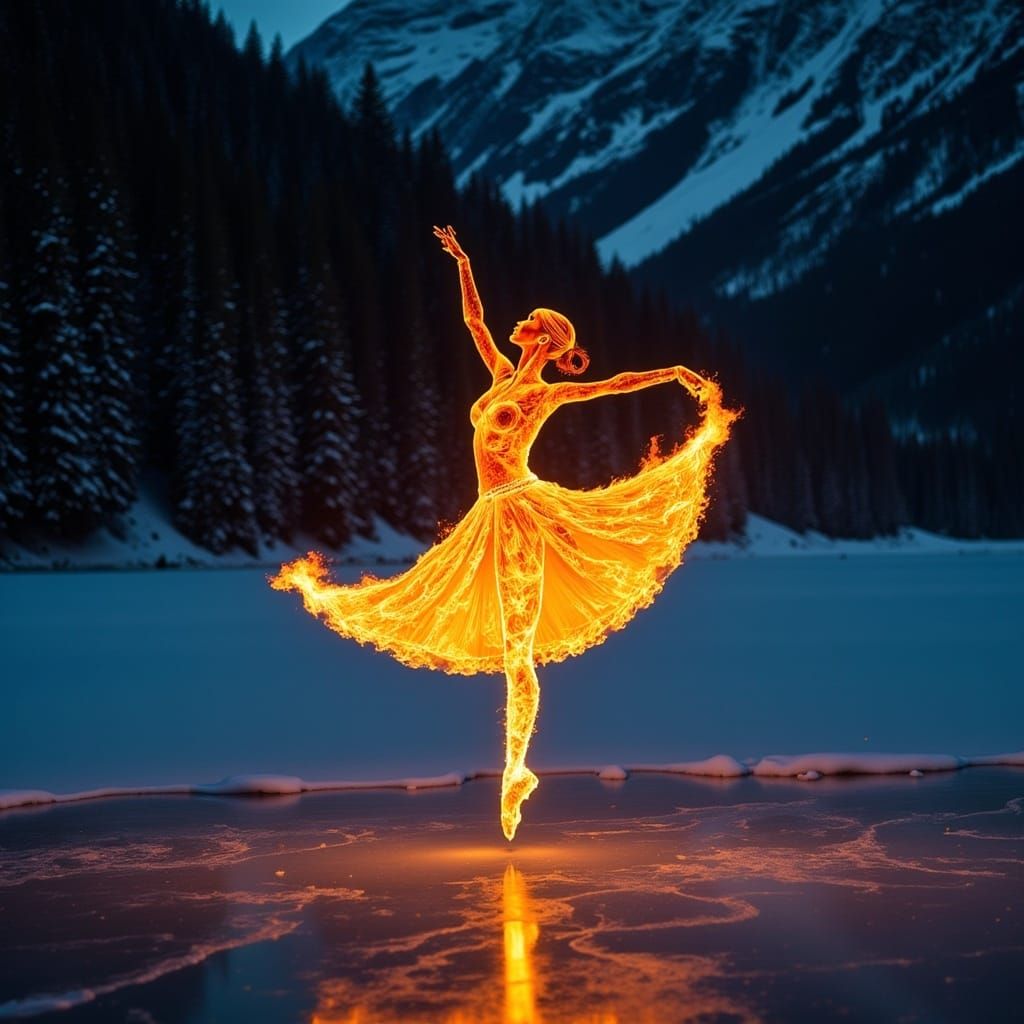 Dancing on ice  by @Eto Demerzel