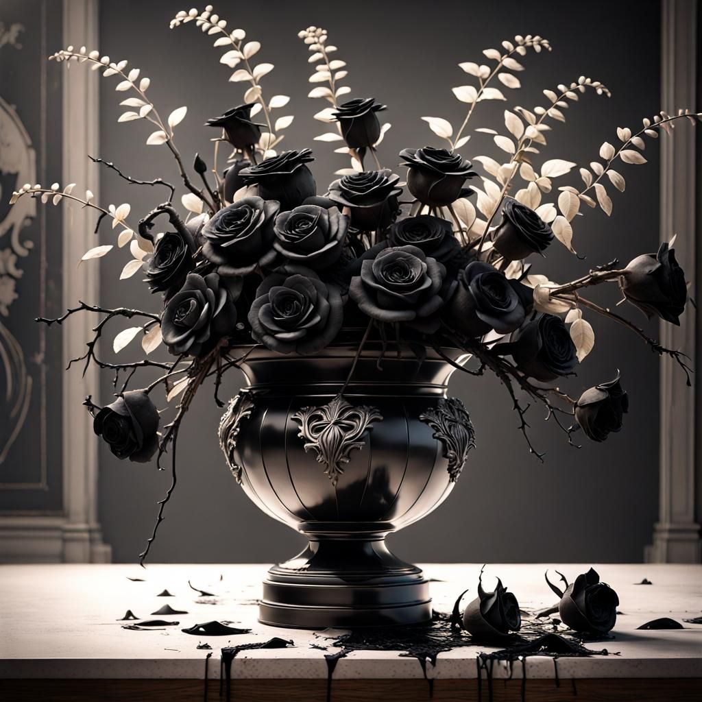Goth Vase