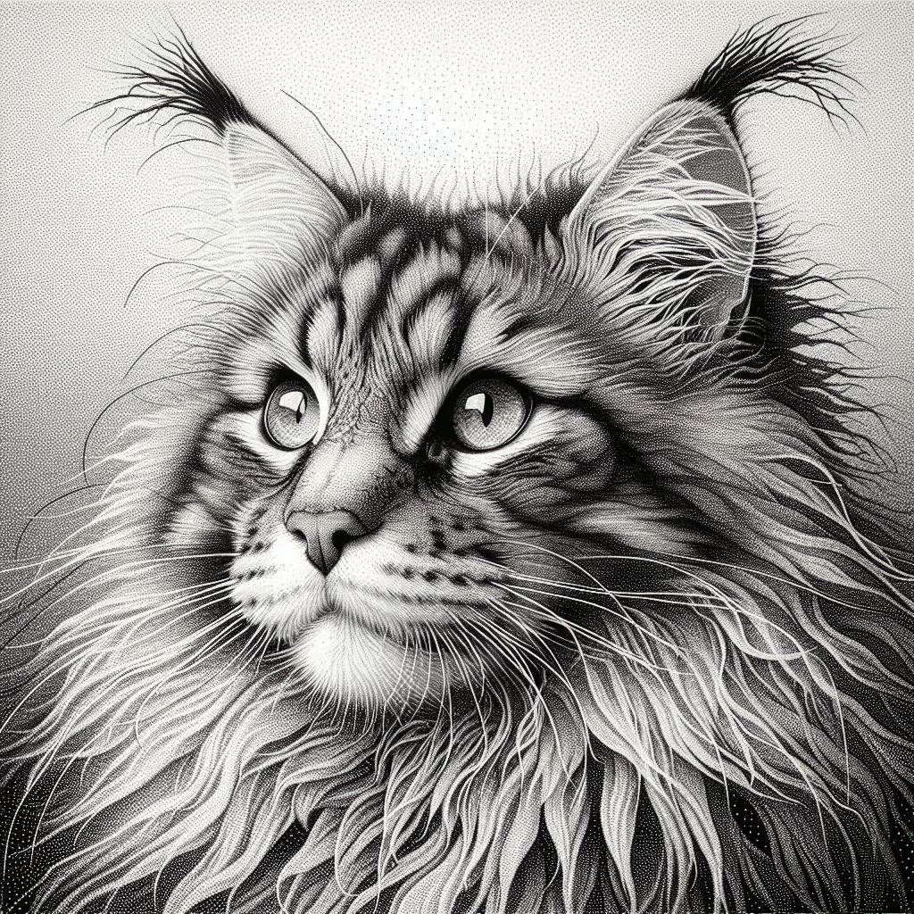 Maincoon Dall-e saves the day