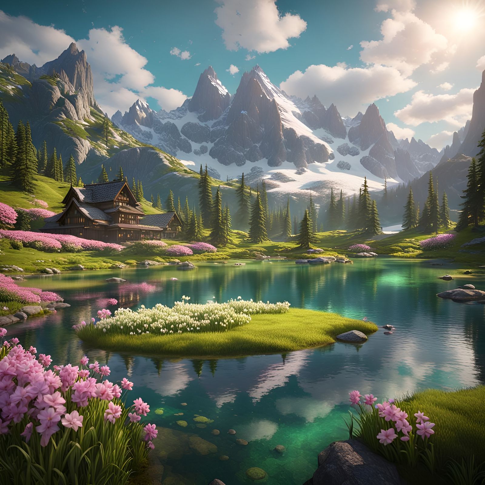 Peaceful place we all dream for  by @Eimen