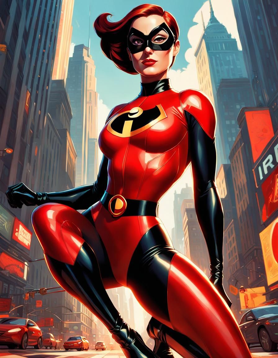 Elastigirl - AI Generated Artwork - NightCafe Creator