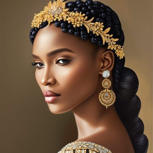 Regal Beauty 7 AI Generated Artwork NightCafe Creator