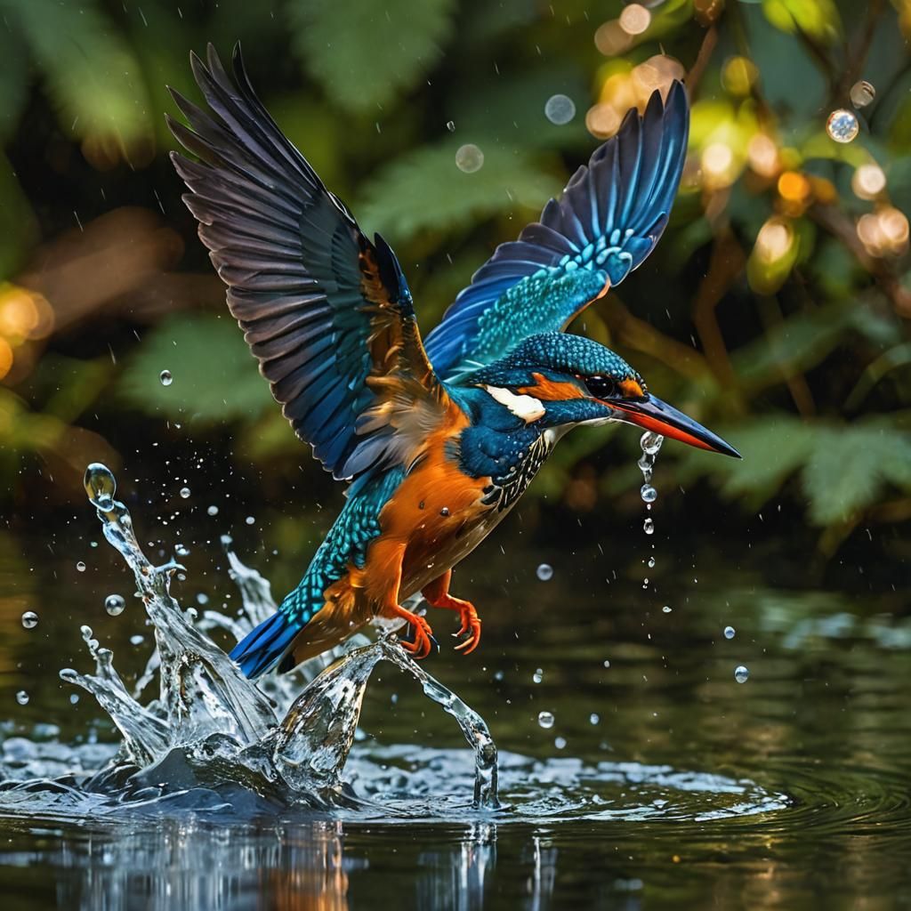 kingfisher  by @Lady on Fire