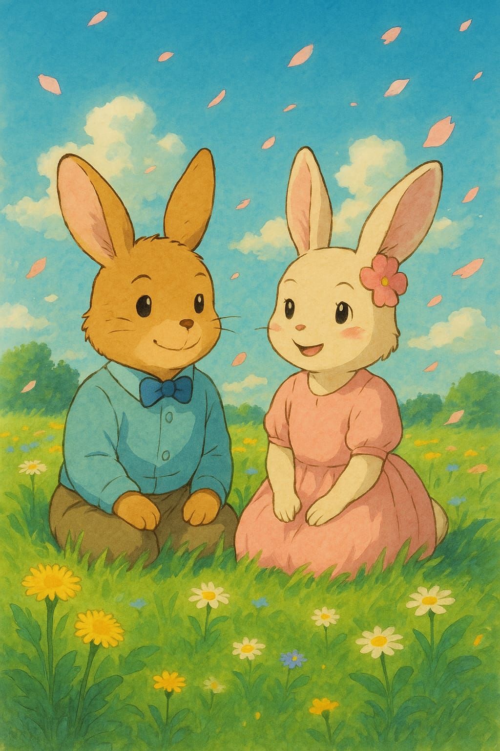 Laughs and Smiles (Studio Ghibli Style)