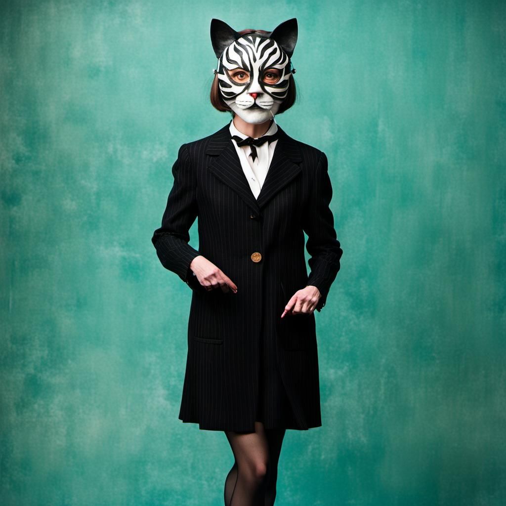 Full length photo of Lisa Minelli as Sally Bowles wearing hy...