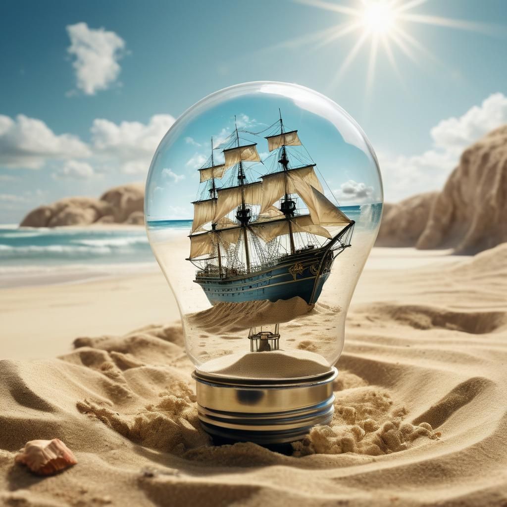 Bottled Voyage  by @Pavel