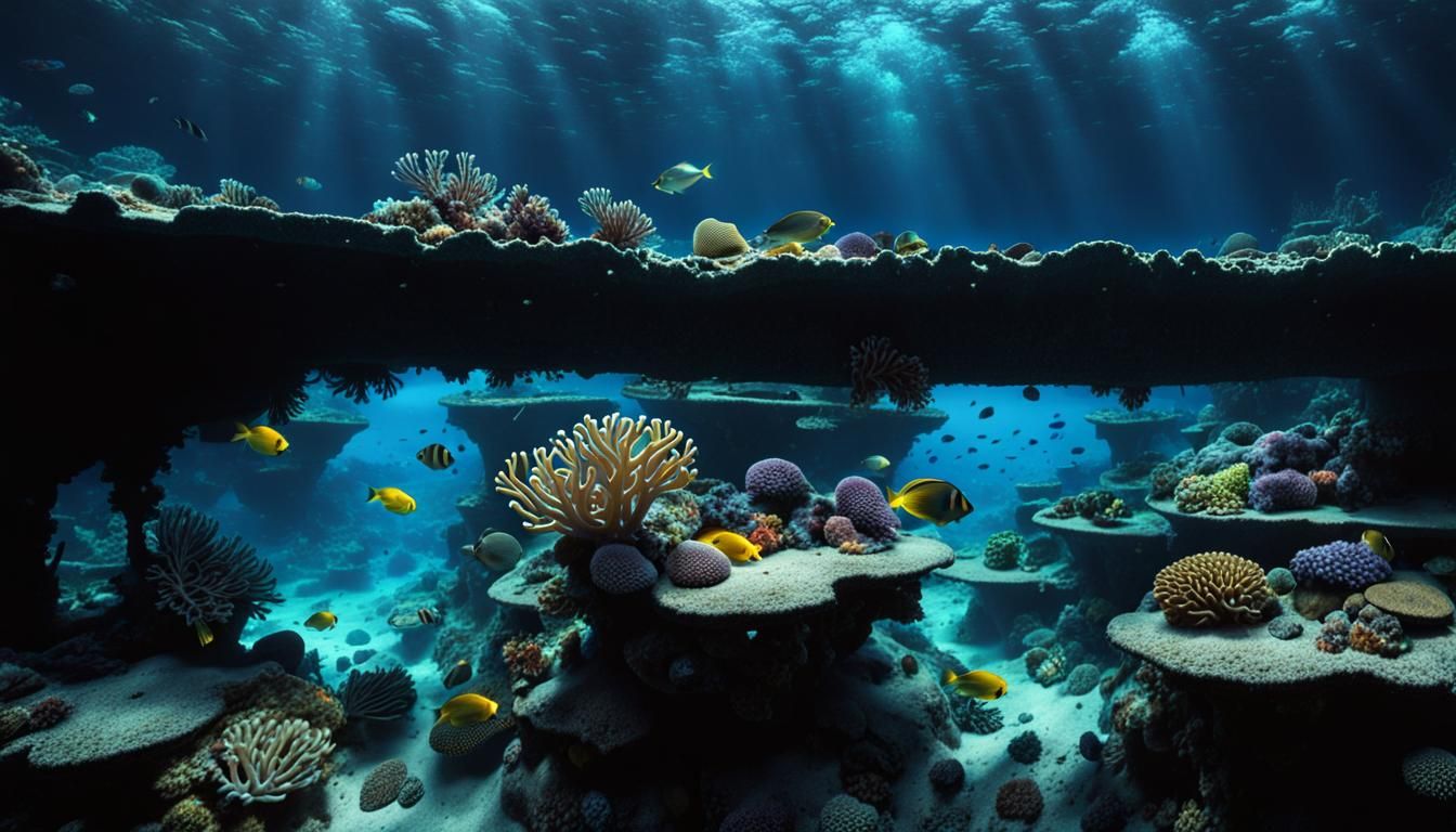 Fish and corals