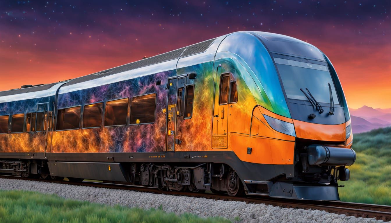 train * 5 likes *  by @lizardly 