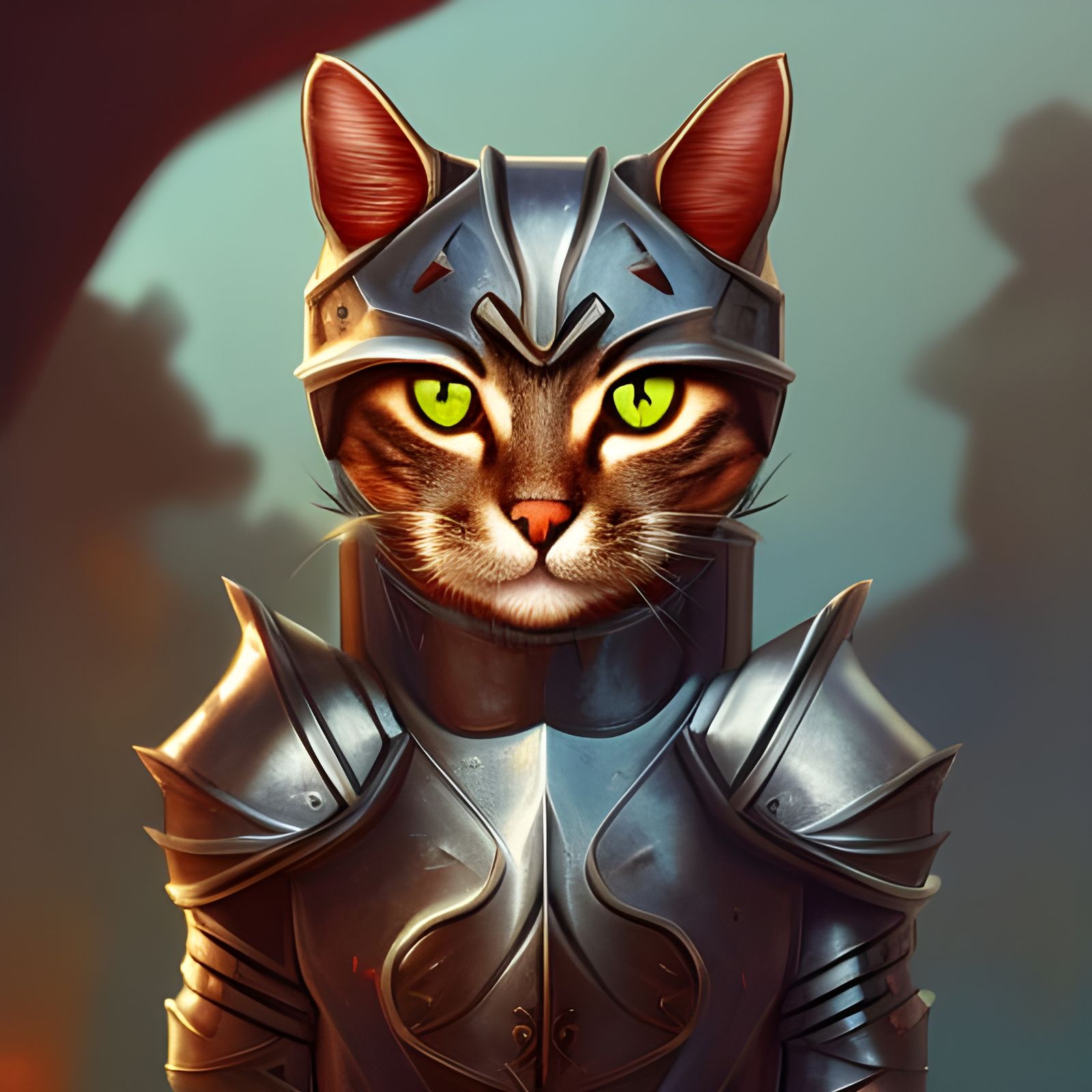 Sir Purrsalot  by @Alicia Hopkins