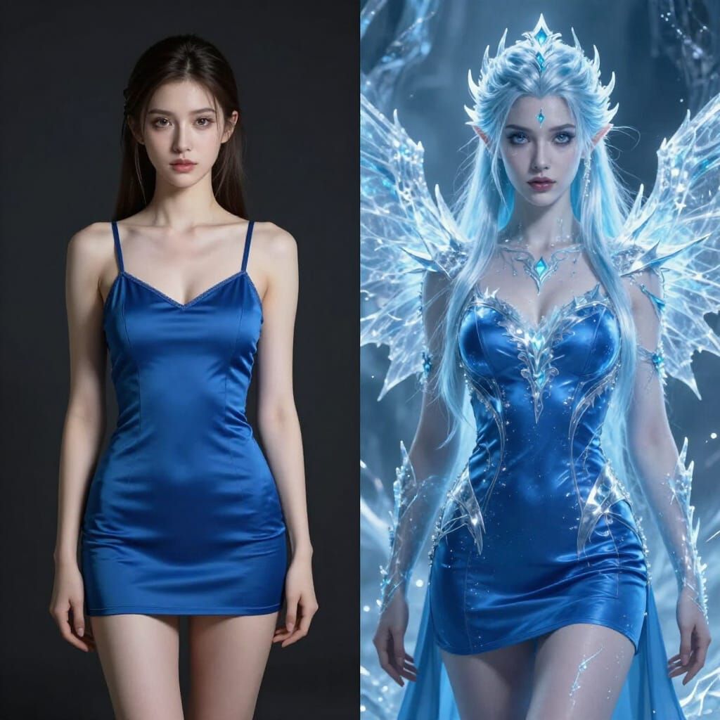Lady-in-blue-fantasy-art