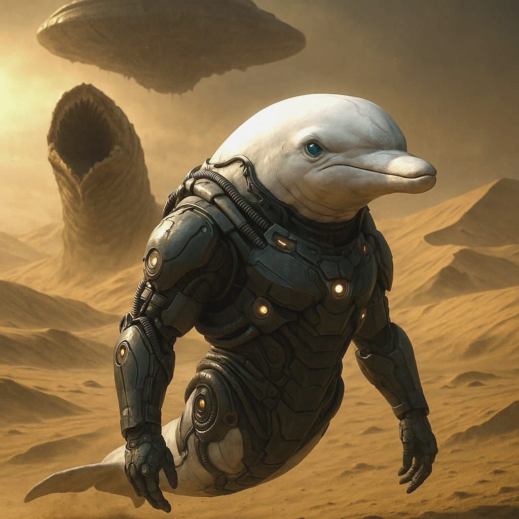 Naa’kib Dolphin Prophet of the Dry Tide