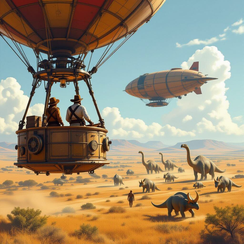 A new old world  by @KinginYellow2