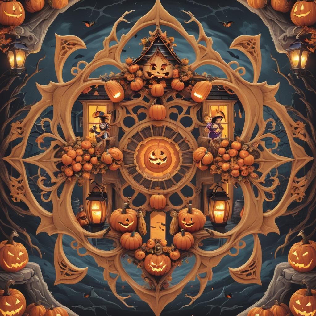 Fall Paper Collage Art