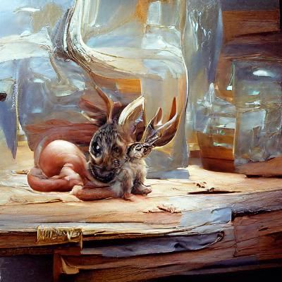 Baby Jackalope