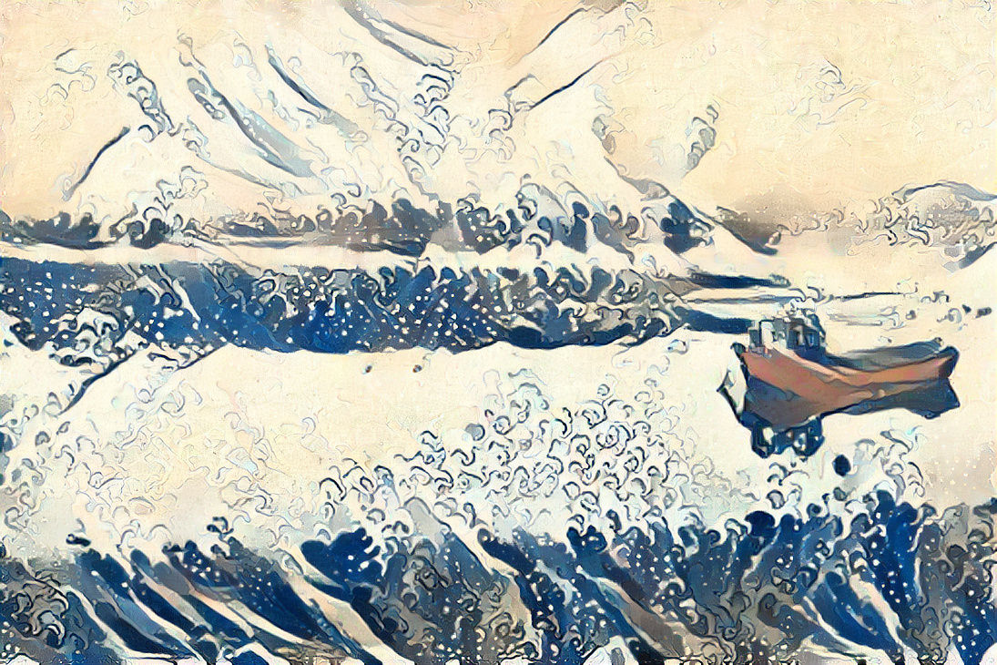 Alone on the Winter Sea