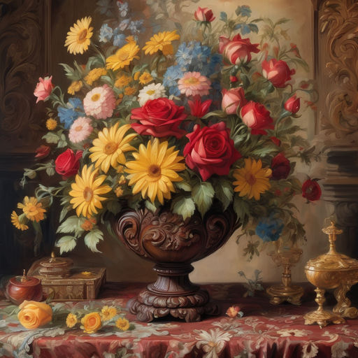 Italian Flower Arrangement