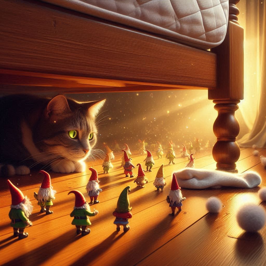 The magical place of under the bed