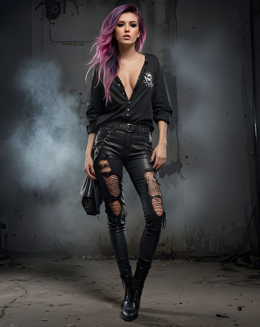 woman punk