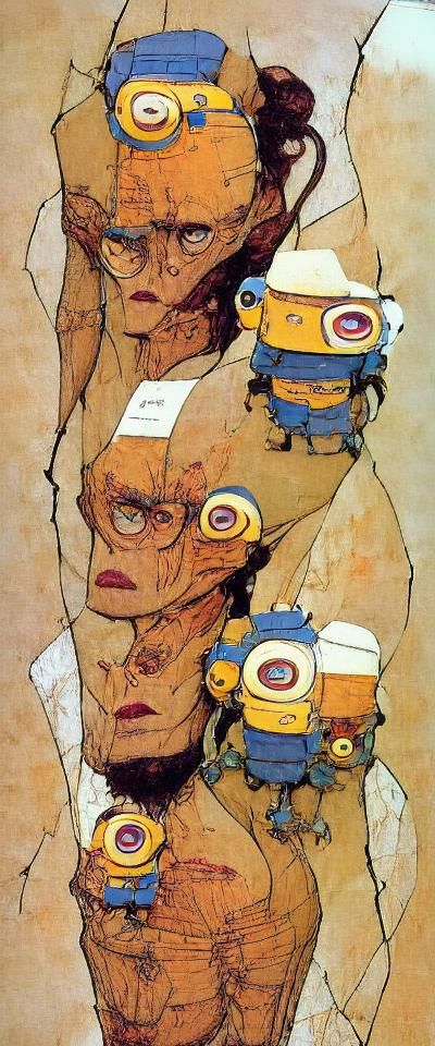 Minions Artwork by Jean Giraud