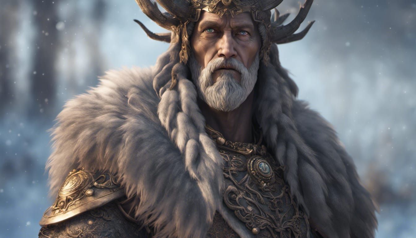 God of Finland  by @MaryJandAI