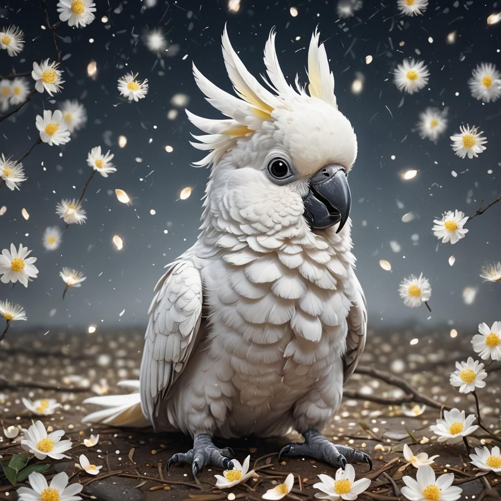 Cockatoo - AI Generated Artwork - NightCafe Creator