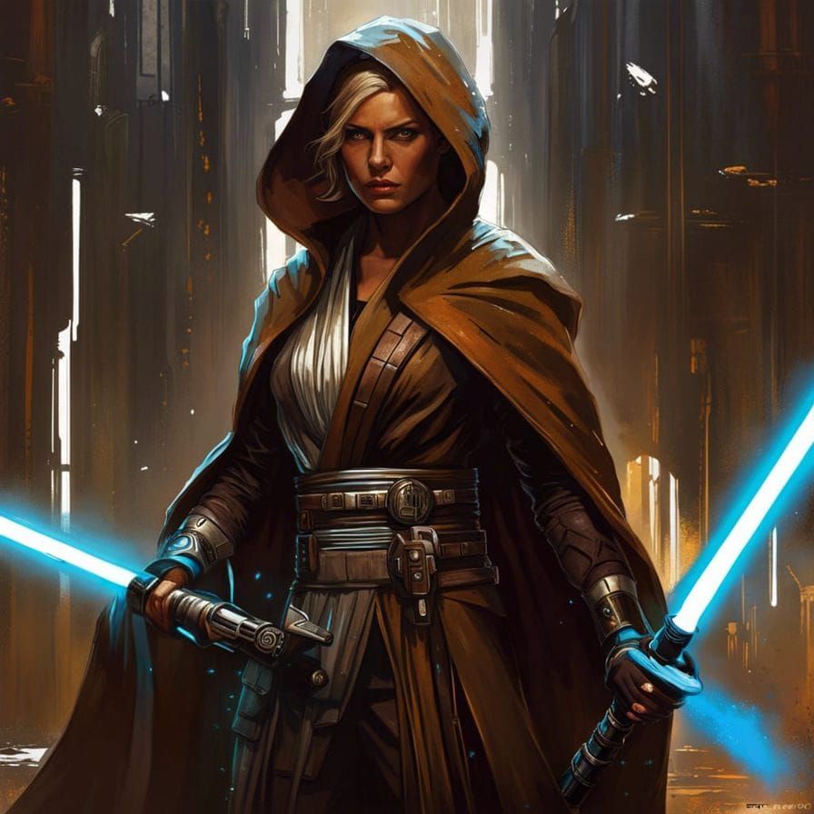 Jedi Consular - AI Generated Artwork - NightCafe Creator