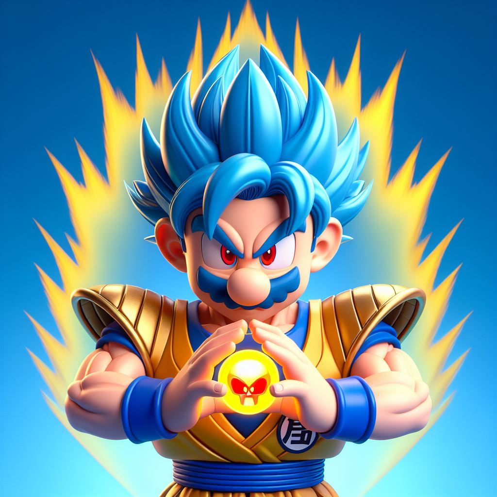 Super Mario Super Saiyan