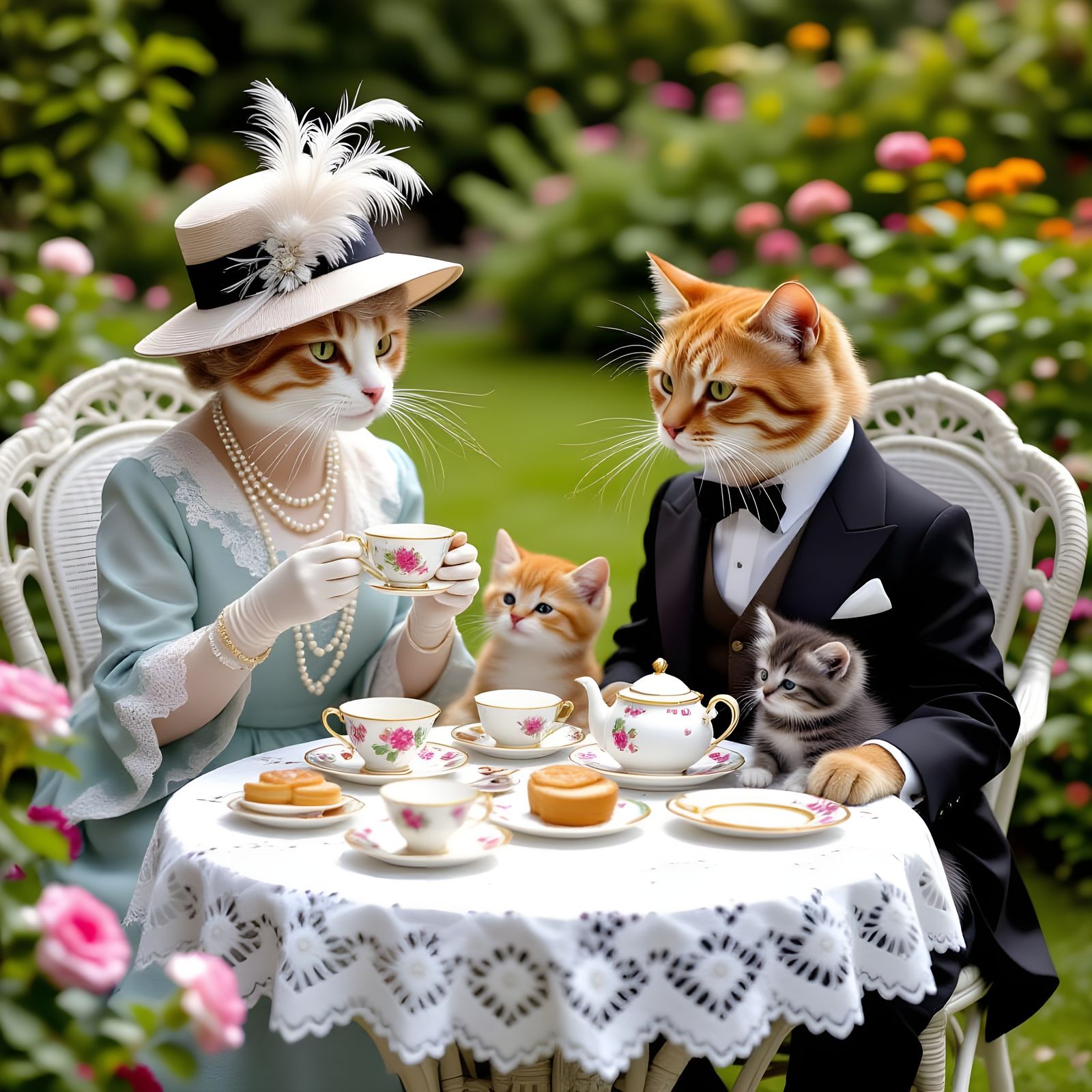 The greatest generation afternoon tea   by @Latro