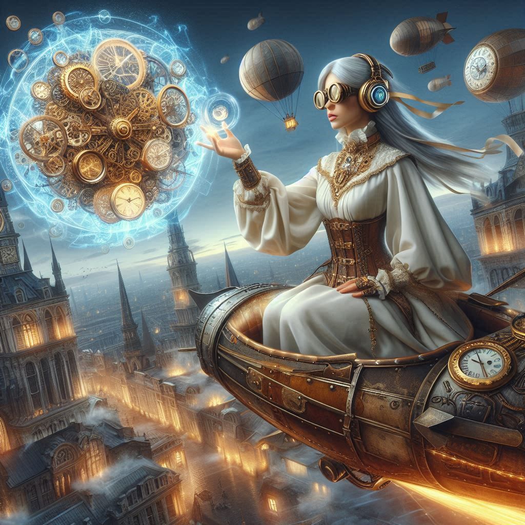 Steampunk sorceress