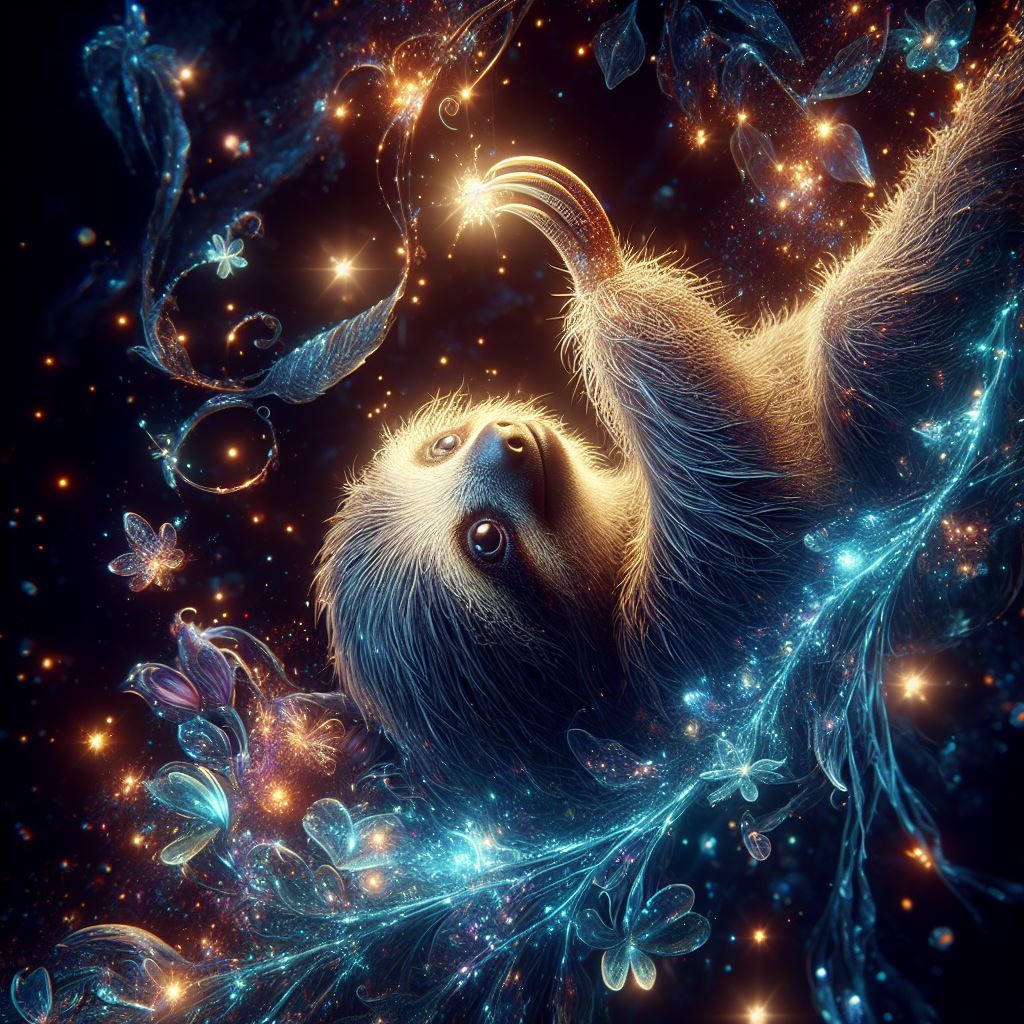 Sparkle sloth