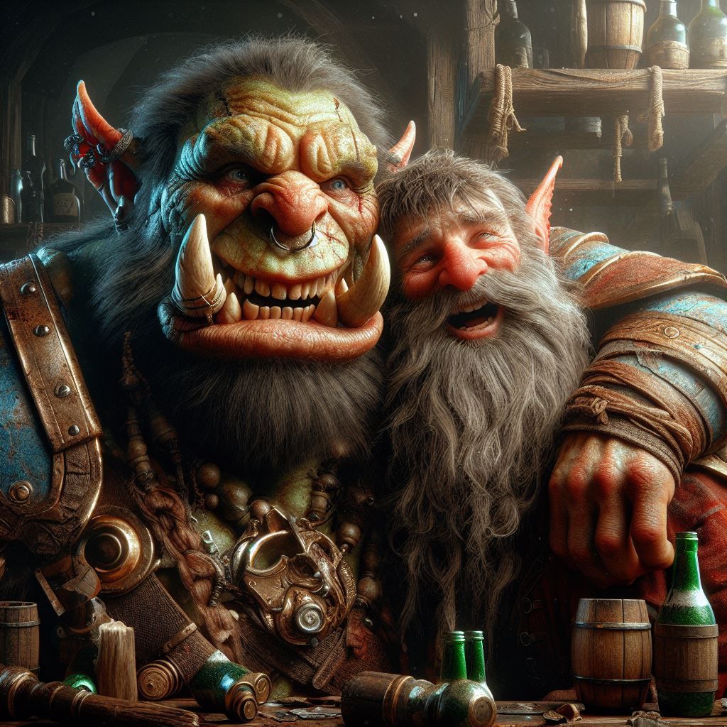 Brawl night at the G-Tavern