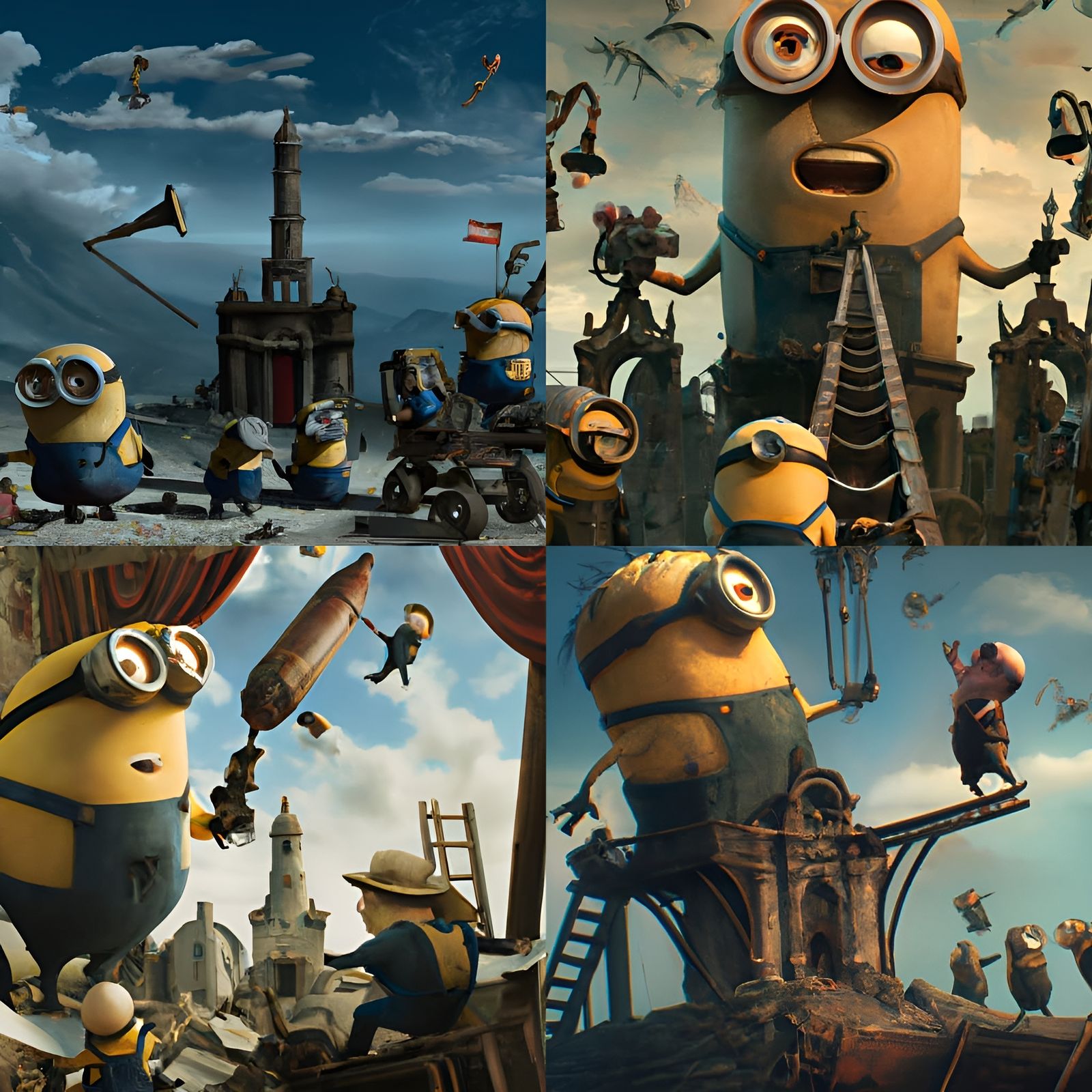 Minion assassination circa 1934, Epic cinematic brilliant st...