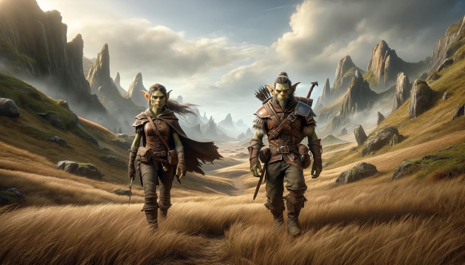 Magdut and his daughter Burgri