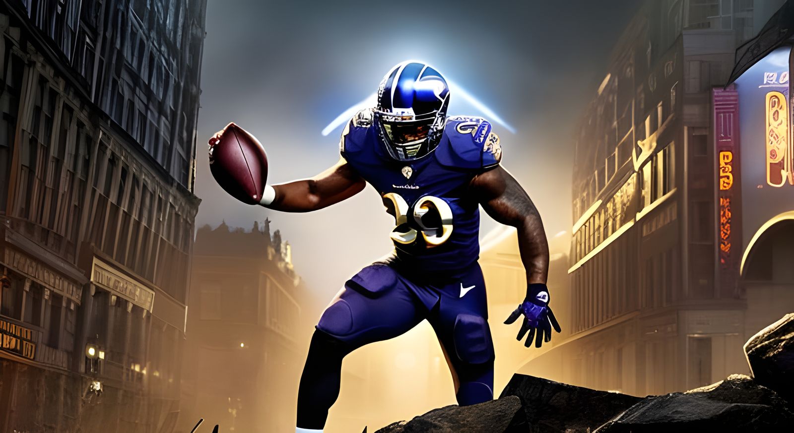 Baltimore Ravens AI Generated Artwork NightCafe Creator