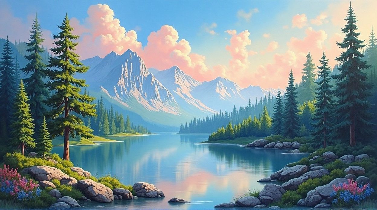 Happy Little Landscapes Challenge #2