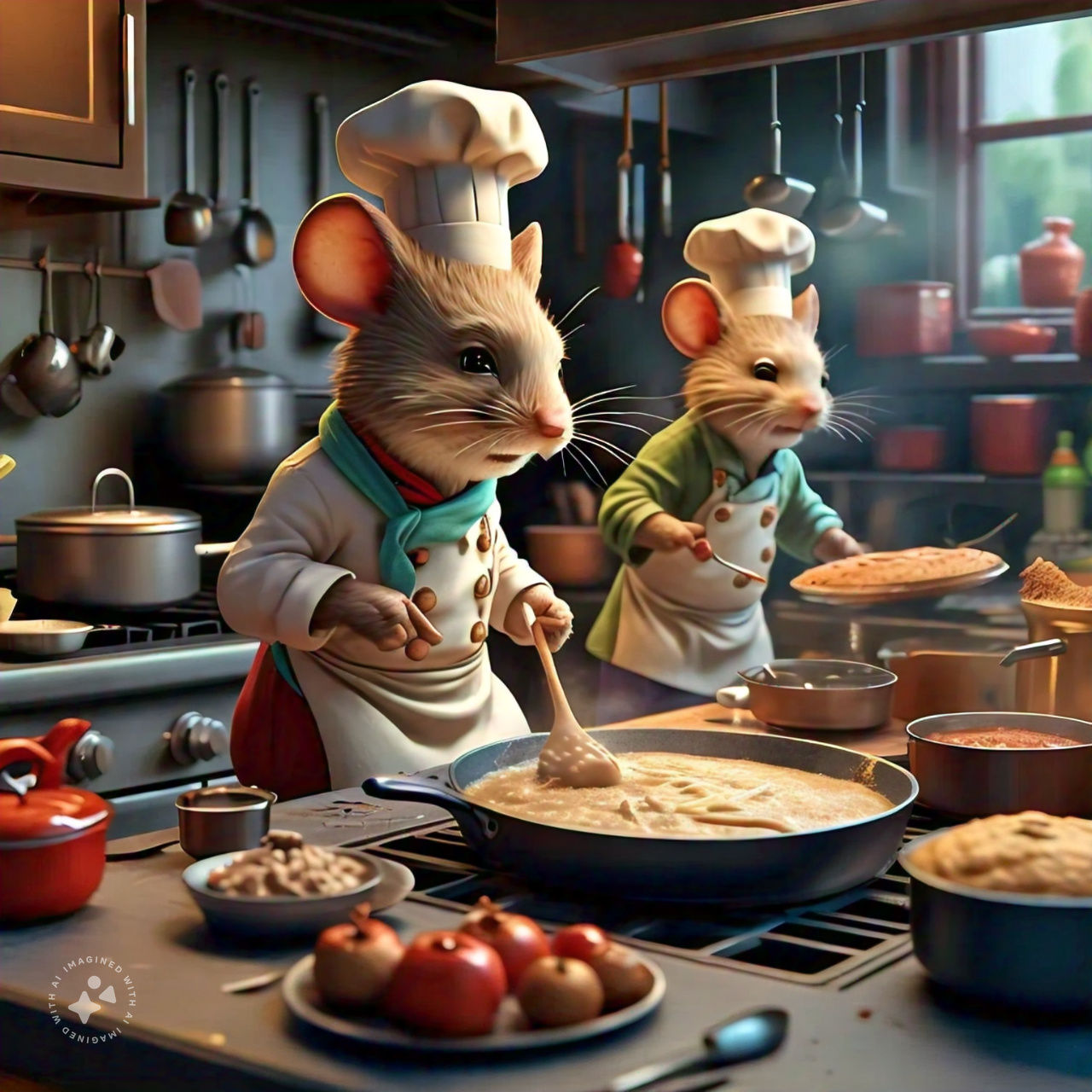 Mousefolk Chef and Sous Chef